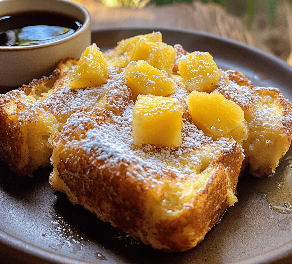 Sweet Hawaiian Roll French Toast Bake is a delightful twist on the classic breakfast favorite. This dish combines the soft, sweet texture of Hawaiian rolls with a rich custard, resulting in an indulgent treat that is perfect for breakfast or brunch gatherings. Imagine golden-brown, fluffy bites of French toast that are bursting with flavor and sweetness, guaranteed to please both kids and adults alike.