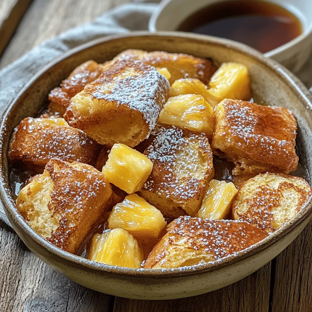 Sweet Hawaiian Roll French Toast Bake is a delightful twist on the classic breakfast favorite. This dish combines the soft, sweet texture of Hawaiian rolls with a rich custard, resulting in an indulgent treat that is perfect for breakfast or brunch gatherings. Imagine golden-brown, fluffy bites of French toast that are bursting with flavor and sweetness, guaranteed to please both kids and adults alike.