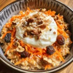 Oatmeal has long held a cherished place on breakfast tables around the globe, celebrated for its versatility, heartiness, and nutritional benefits. As we strive to start our days with wholesome meals that provide lasting energy, oatmeal emerges as a go-to option, easily adaptable to different tastes and dietary requirements. One of the most delightful and innovative twists on this classic breakfast staple is carrot cake oatmeal. This recipe marries the warmth and familiarity of traditional oatmeal with the sweet and spiced flavors of a beloved dessert, offering a unique way to enjoy a nutritious breakfast.