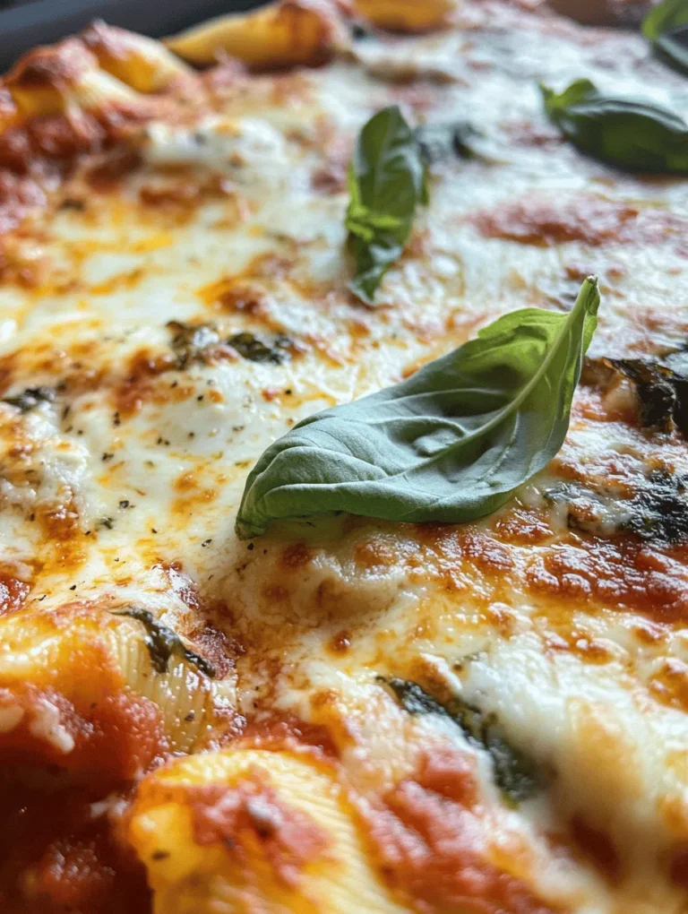 The success of any recipe lies in its ingredients. In this section, we will explore each component of Easy Spinach and Ricotta Stuffed Shells, highlighting their nutritional value and flavor contributions.