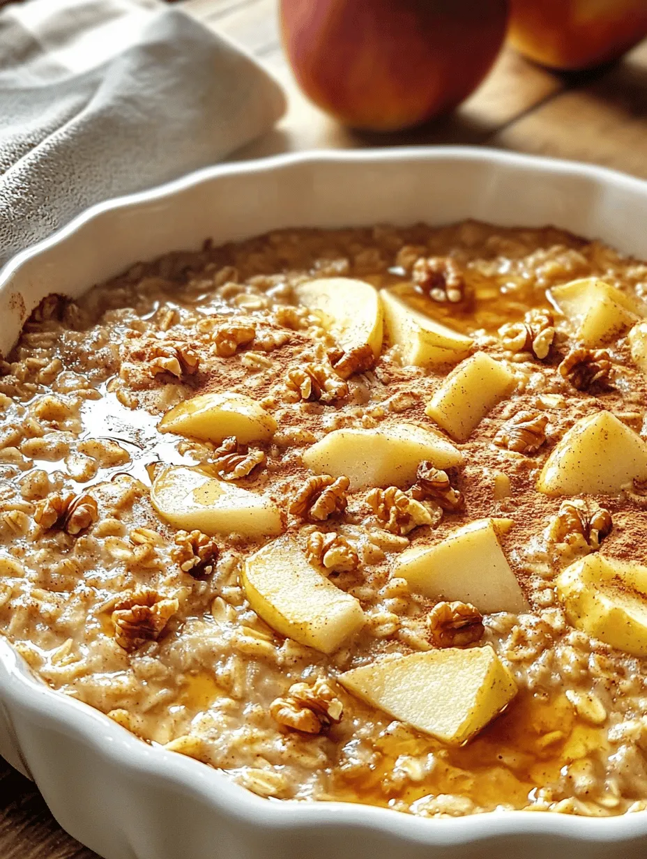 In the quest for a healthy yet satisfying breakfast, the Irresistible Healthy Apple Oatmeal Breakfast Bake stands out as a delightful choice that effortlessly combines nutrition and flavor. This dish is perfect for busy mornings when you want a wholesome meal that can be prepared in advance and enjoyed throughout the week. Filled with the natural sweetness of apples and the hearty goodness of oats, this breakfast bake is not only delicious but also offers a plethora of health benefits.