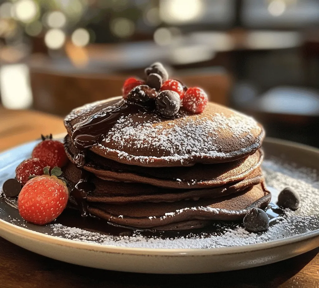 When it comes to breakfast, few dishes can rival the indulgence of chocolate pancakes. Combining the rich, decadent flavor of chocolate with the comforting fluffiness of traditional pancakes, this delightful dish is perfect for any occasion. Whether it’s a special celebration, a leisurely weekend brunch, or simply a moment when a chocolate craving strikes, these pancakes are sure to satisfy. Making pancakes from scratch not only allows you to control the ingredients but also gives you the joy of crafting something delicious right in your own kitchen. There's a certain satisfaction that comes from flipping pancakes that are both visually appealing and mouthwateringly tasty.