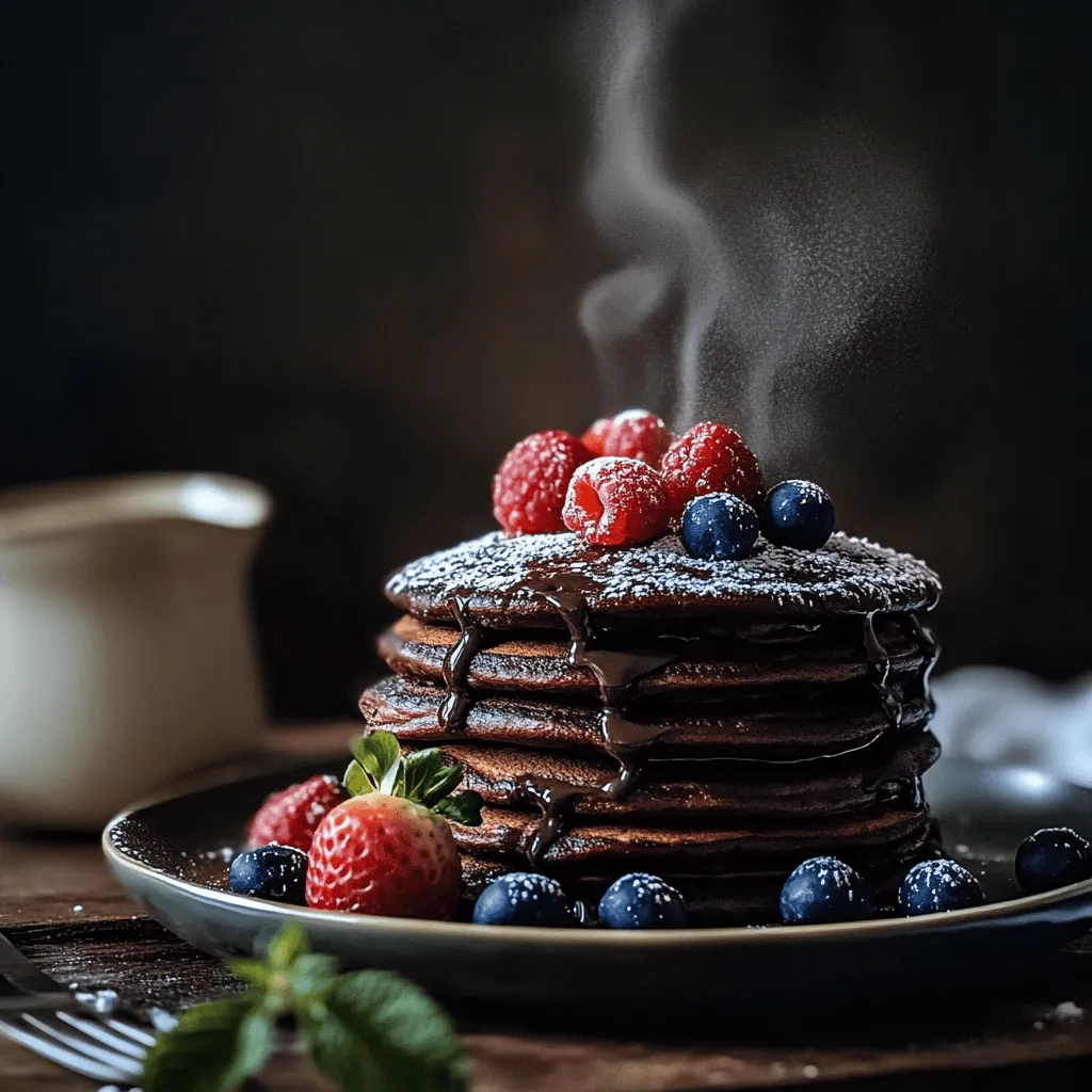 When it comes to breakfast, few dishes can rival the indulgence of chocolate pancakes. Combining the rich, decadent flavor of chocolate with the comforting fluffiness of traditional pancakes, this delightful dish is perfect for any occasion. Whether it’s a special celebration, a leisurely weekend brunch, or simply a moment when a chocolate craving strikes, these pancakes are sure to satisfy. Making pancakes from scratch not only allows you to control the ingredients but also gives you the joy of crafting something delicious right in your own kitchen. There's a certain satisfaction that comes from flipping pancakes that are both visually appealing and mouthwateringly tasty.