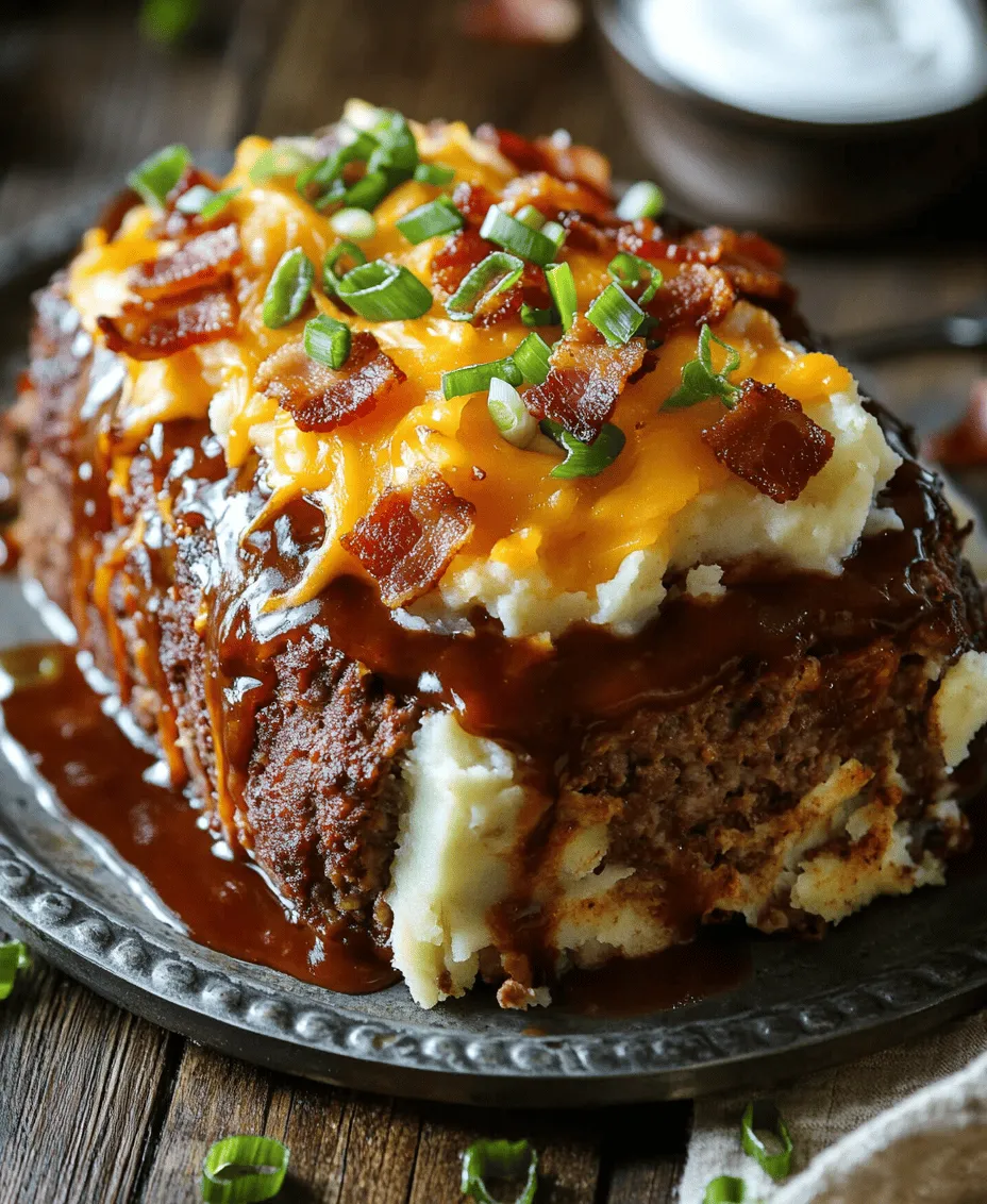 The Ultimate Loaded Potato Meatloaf is a hearty and satisfying dish that brings comfort food to a whole new level. This recipe combines the robust flavors of ground beef and pork with creamy mashed potatoes, savory bacon, and melted cheddar cheese, creating a mouthwatering experience that is both filling and delicious. Ideal for family dinners or meal prep, this meatloaf is sure to impress your loved ones with its unique flavor profile and comforting textures. In this article, we will delve into the deliciousness of this meatloaf, discuss its nutritional benefits, and provide you with step-by-step instructions to create a dish that will become a staple in your household.
