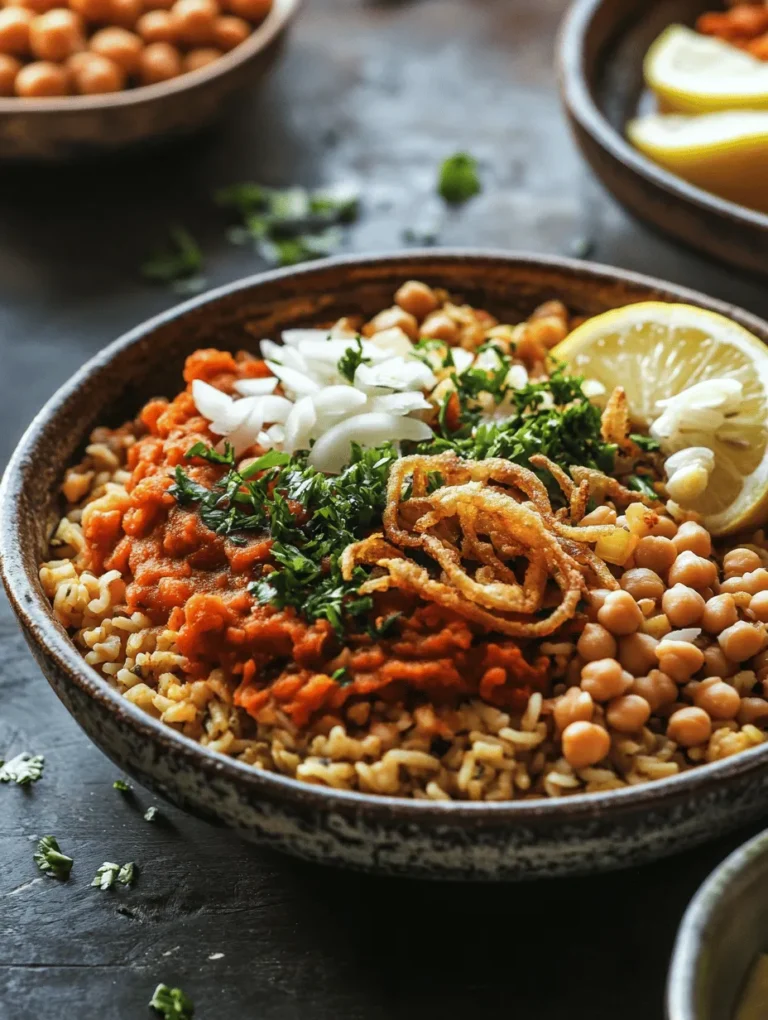 Koshari, a beloved staple of Egyptian cuisine, is much more than just a dish; it is a cultural icon that embodies the heart and soul of Egypt. Known for its hearty ingredients and comforting flavors, Koshari brings together a delightful combination of lentils, rice, macaroni, chickpeas, and a rich, zesty tomato sauce. This vegetarian dish has earned its place as a favorite among locals and visitors alike, often found in bustling street food stalls and cozy home kitchens across the country.