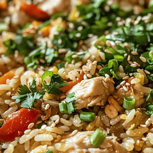 Welcome to the world of culinary fusion where comforting fried rice meets the rich, savory flavors of Japanese BBQ! The Savory Japanese BBQ Chicken Fried Rice Extravaganza is a delightful dish that brings together the best of both worlds. Imagine tender pieces of marinated chicken thighs, vibrant vegetables, and perfectly cooked rice all infused with the unmistakable taste of soy and teriyaki sauce. This dish not only satisfies your hunger but also offers a journey through the rich landscape of Japanese cuisine.