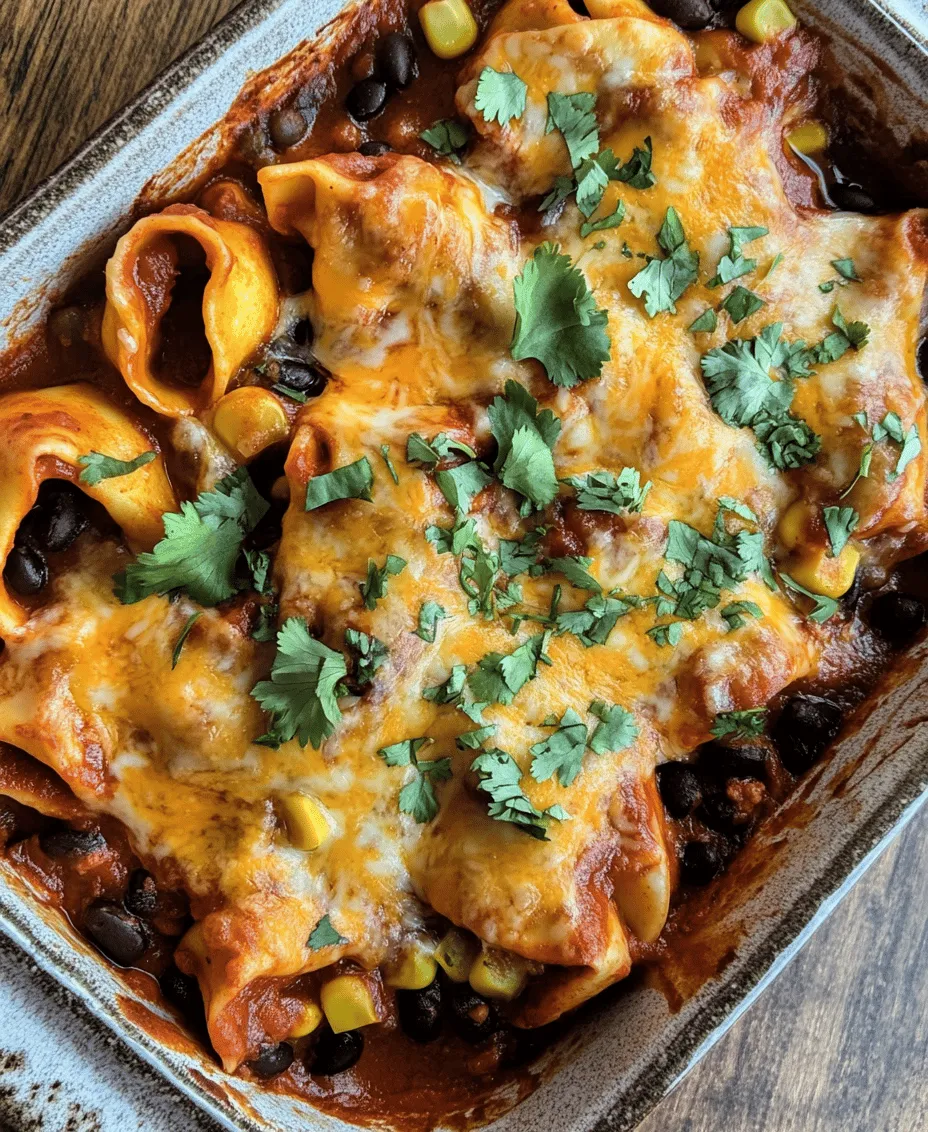 In the world of culinary creations, the Cheesy Beef Enchilada Tortellini stands out as a perfect fusion of Italian and Mexican cuisines, bringing the best of both worlds into one delicious dish. This recipe encapsulates the heartiness of traditional beef enchiladas while incorporating the delightful textures of cheese-filled tortellini. With a rich and creamy sauce binding the flavors together, this dish is sure to become a favorite among family and friends.
