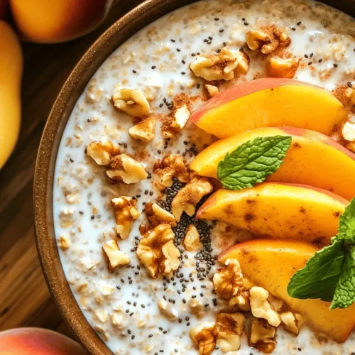 Overnight oats have taken the breakfast scene by storm, and for good reason. This simple yet innovative concept allows you to prepare a wholesome meal the night before, which means less time in the kitchen during the busy mornings. Just think of it: a delicious, nutritious breakfast ready to grab and enjoy as you rush out the door. Overnight oats are not just a fleeting trend; they offer a practical solution for those seeking a convenient and satisfying meal.
