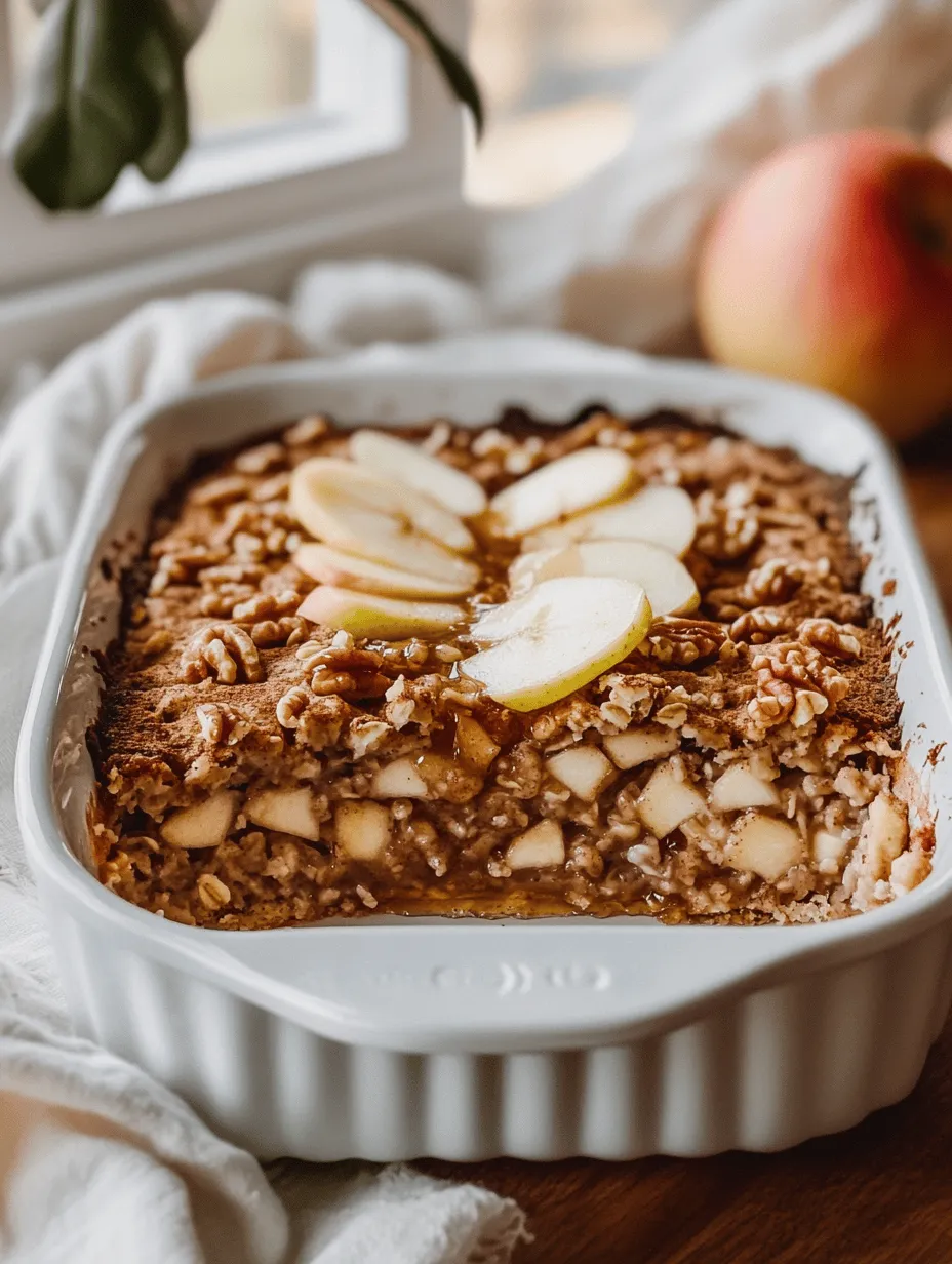 In the quest for a nutritious start to the day, finding a breakfast that is both healthy and delicious can be a challenge. Enter the Irresistible Healthy Apple Oatmeal Breakfast Bake—a dish that perfectly balances wholesome ingredients with delightful flavors. This recipe not only satisfies your morning cravings but also supports your health goals, making it an ideal choice for anyone looking to enhance their breakfast routine.