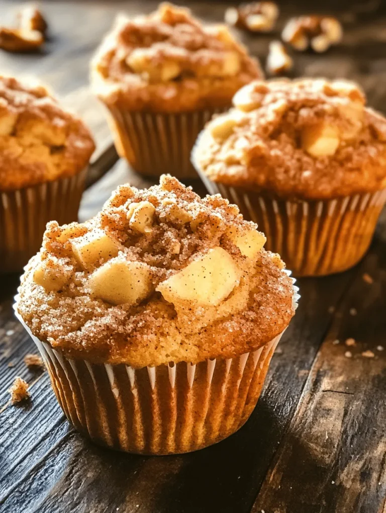 There’s something inherently comforting about freshly baked apple cinnamon muffins. The warm, inviting aroma wafting through your kitchen can instantly uplift your mood, especially during the cooler months. These delightful muffins offer a perfect balance of sweetness and spice, making them a beloved treat among many. Whether enjoyed for breakfast, as a mid-afternoon snack, or served alongside a steaming cup of coffee or tea, apple cinnamon muffins are a versatile addition to any menu.