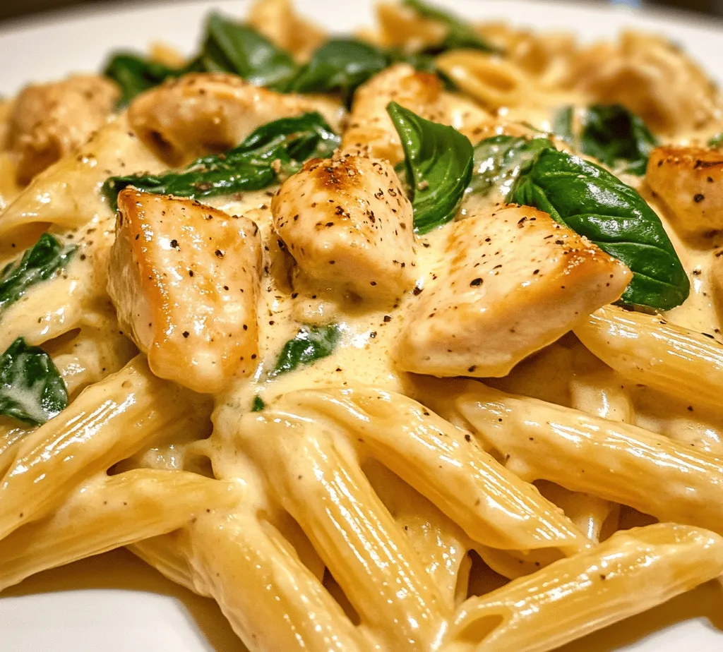 Creamy pasta dishes have long been a staple in many cuisines around the world, with their origins often traced back to Italian culinary traditions. The allure of creamy pasta lies in its ability to deliver comfort food that is both filling and satisfying, making it a favorite choice for families and individuals alike. The Creamy Chicken Pasta Delight is a perfect example of this trend, seamlessly blending hearty ingredients to create a dish that appeals to the taste buds while being easy to prepare.