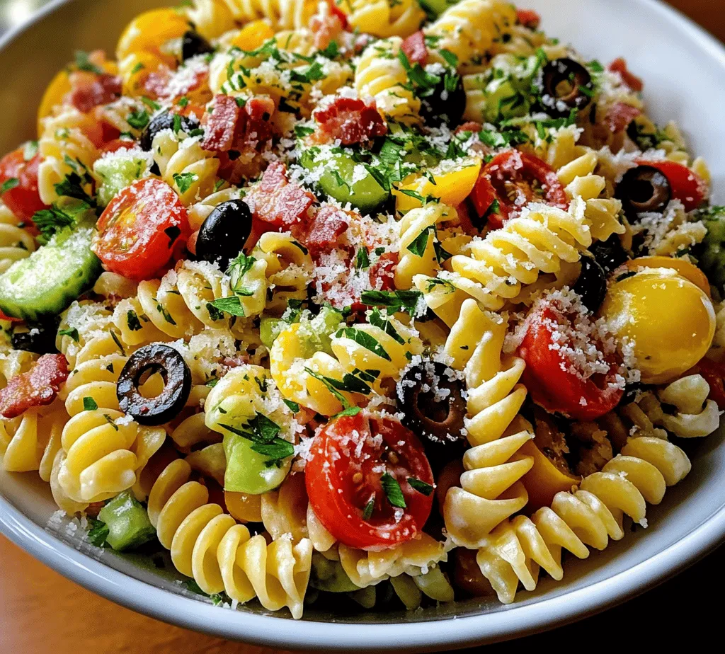 One of the most appealing aspects of pasta salad is its incredible versatility. This dish can be customized to fit any occasion or preference, making it a favorite among home cooks and chefs alike. By swapping out ingredients or experimenting with different dressings, you can create a pasta salad that suits your taste.