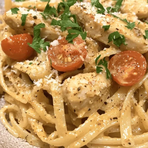 Welcome to a delightful culinary adventure with Easy Cowboy Butter Chicken Linguine! This dish is a perfect fusion of comforting pasta and rich, savory flavors that will tantalize your taste buds. Whether you're looking to impress guests at a dinner party or simply need a quick and easy meal on a busy weeknight, this recipe is sure to satisfy. The combination of succulent chicken, creamy sauce, and al dente linguine creates a dish that's as appealing to the eyes as it is to the palate.