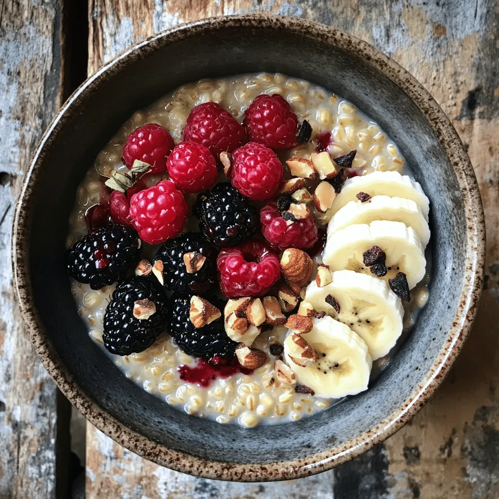 Barley porridge is quickly becoming a beloved staple in the breakfast world, and for good reason. This warm and creamy dish not only offers a comforting texture but also packs a punch in terms of nutrition and flavor. As diets increasingly embrace the goodness of whole grains, barley stands out as a versatile option that caters to a variety of palates and dietary preferences. Whether you enjoy it sweet with fruits and honey or savory with herbs and spices, barley porridge is a blank canvas that welcomes creativity and personalization.