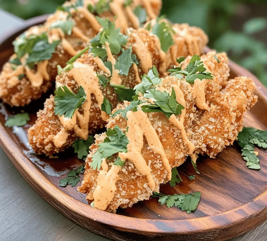 Welcome to the tantalizing world of Crispy Bang Bang Chicken, a dish that is sure to excite your taste buds with its irresistible crunchy exterior and bold flavor profile. Whether you’re hosting a gathering, looking for a quick weeknight dinner, or wanting to impress your family with a fun meal, this recipe is the perfect choice. Bang Bang Chicken combines the ideal balance of spices with a creamy sauce, transforming humble chicken into a culinary masterpiece. Join us on this flavorful journey as we break down each step clearly and enjoyably, ensuring that you can recreate this dish flawlessly every time.