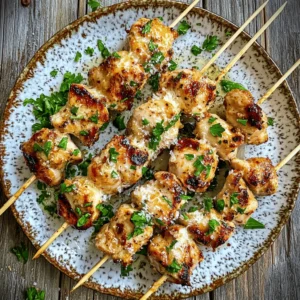 Chicken skewers have long been a favorite in culinary traditions around the globe, celebrated for their versatility and mouthwatering flavor. Whether grilled, baked, or roasted, skewers can adapt to a variety of cuisines and occasions, making them a beloved choice for both casual family dinners and festive gatherings. Among the myriad of recipes, Garlic Parmesan Chicken Skewers stand out as an irresistible option that combines the rich, savory flavors of garlic and cheese with tender chicken, creating a dish that is both simple to prepare and utterly satisfying.