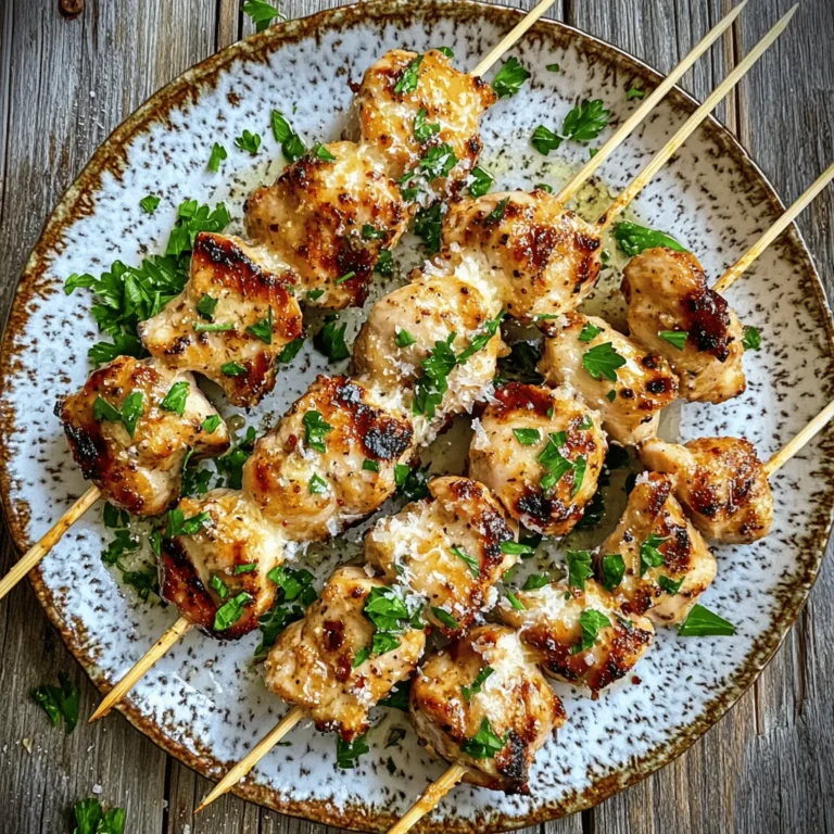 Chicken skewers have long been a favorite in culinary traditions around the globe, celebrated for their versatility and mouthwatering flavor. Whether grilled, baked, or roasted, skewers can adapt to a variety of cuisines and occasions, making them a beloved choice for both casual family dinners and festive gatherings. Among the myriad of recipes, Garlic Parmesan Chicken Skewers stand out as an irresistible option that combines the rich, savory flavors of garlic and cheese with tender chicken, creating a dish that is both simple to prepare and utterly satisfying.