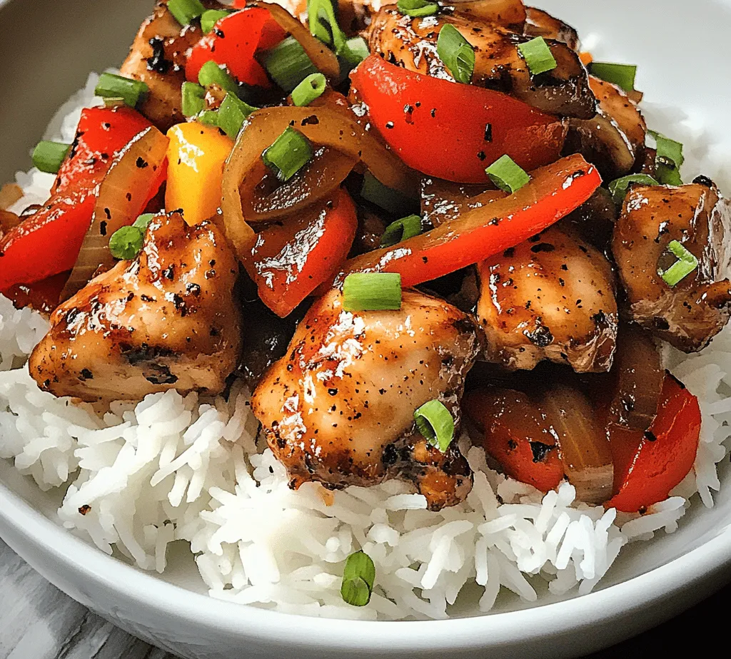 Spicy Black Pepper Chicken is a dish that beautifully captures the essence of bold flavors and vibrant culinary tradition. Originating from the rich tapestry of Asian cuisine, this dish showcases the intricate balance of spices while highlighting the versatility of chicken as a protein choice. With its fiery kick and aromatic undertones, Spicy Black Pepper Chicken has become a favorite for those craving something a little more adventurous, yet straightforward enough for a weeknight dinner.