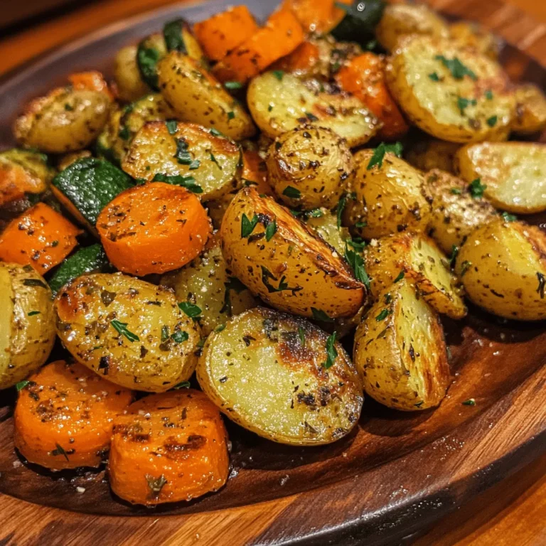 When it comes to preparing a wholesome dish, selecting the right ingredients is crucial. Garlic Herb Roasted Potatoes, Carrots, and Zucchini features a medley of vegetables that not only taste great but also offer numerous health benefits.