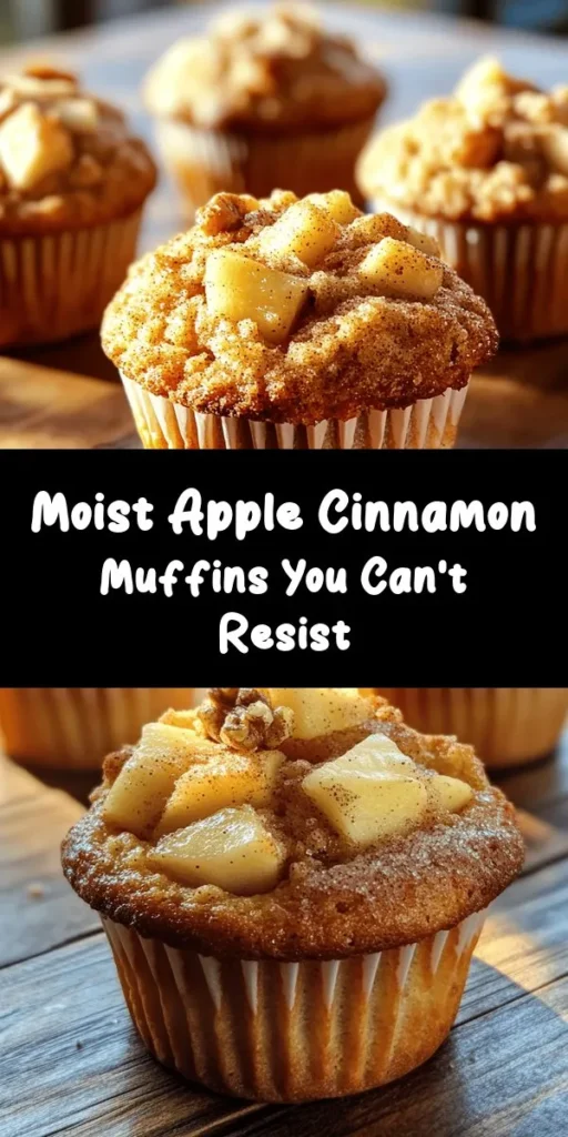 Bake up a batch of these irresistible moist apple cinnamon muffins that are perfect for breakfast or a snack! Made with simple ingredients like applesauce, fresh diced apples, and warm spices, each muffin is packed with flavor. This easy recipe takes just 15 minutes to prepare and yields 12 delicious muffins. Top them with a sprinkle of cinnamon and brown sugar for a delightful crunch. Enjoy them warm, fresh out of the oven, or save some for later!